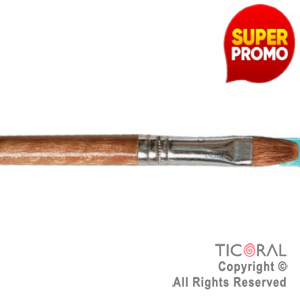 PINCEL DIBU S.267 N12 CHATO M/NATURAL X 6